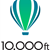10000ft logo