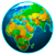 Earth 3D logo
