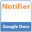 Google Docs Notifier logo