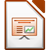 LibreOffice - Impress logo