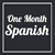 One Month Spanish logo