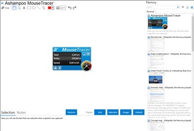 Ashampoo MouseTracer - Flamory bookmarks and screenshots
