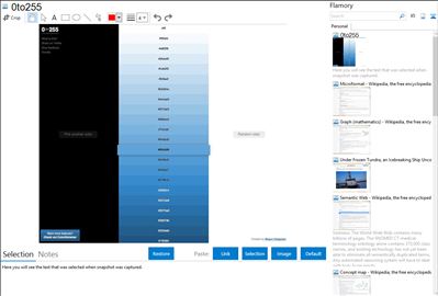 0to255 - Flamory bookmarks and screenshots