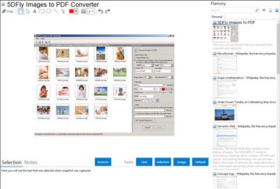 5DFly Images to PDF Converter - Flamory bookmarks and screenshots