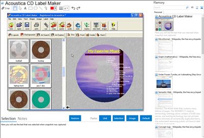 acoustica cd lable maker