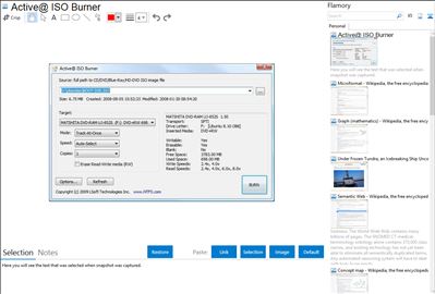 Active@ ISO Burner - Flamory bookmarks and screenshots