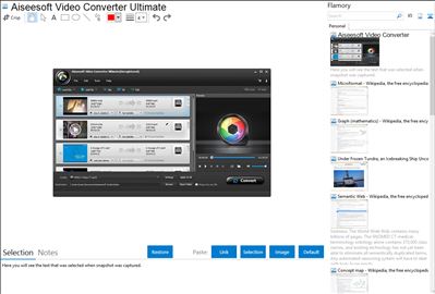 Aiseesoft Video Converter Ultimate - Flamory bookmarks and screenshots