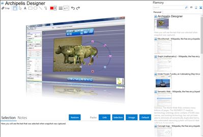 Archipelis Designer - Flamory bookmarks and screenshots