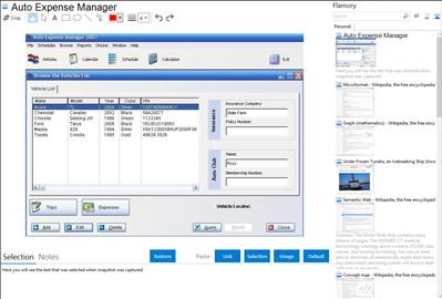 Auto Expense Manager - Flamory bookmarks and screenshots