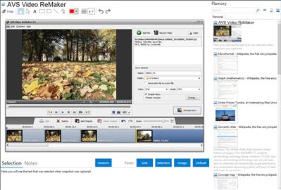 AVS Video ReMaker - Flamory bookmarks and screenshots