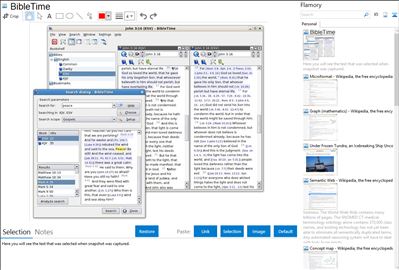 BibleTime - Flamory bookmarks and screenshots
