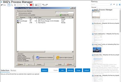 Bill2's Process Manager - Flamory bookmarks and screenshots