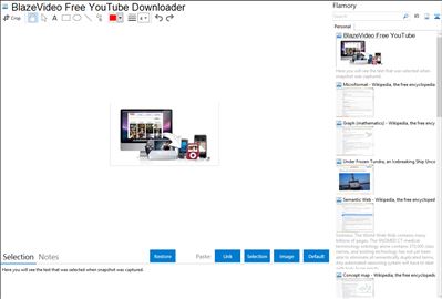 BlazeVideo Free YouTube Downloader - Flamory bookmarks and screenshots