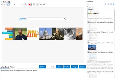 blekko - Flamory bookmarks and screenshots