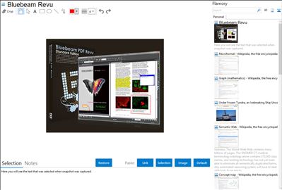 Bluebeam Revu - Flamory bookmarks and screenshots