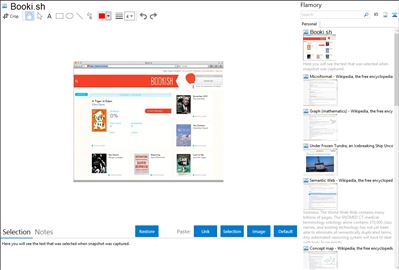Booki.sh - Flamory bookmarks and screenshots