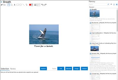 Breath - Flamory bookmarks and screenshots