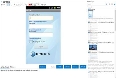 Brosix - Flamory bookmarks and screenshots