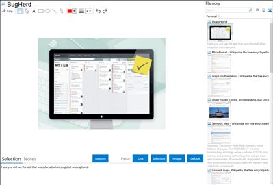 BugHerd - Flamory bookmarks and screenshots