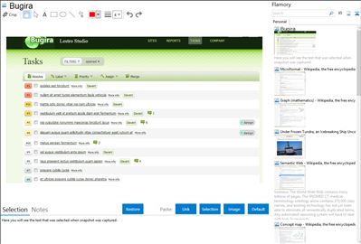 Bugira - Flamory bookmarks and screenshots