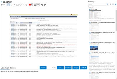 Bugzilla - Flamory bookmarks and screenshots