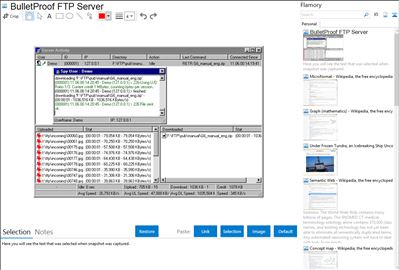 BulletProof FTP Server - Flamory bookmarks and screenshots