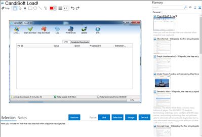 CandiSoft Load! - Flamory bookmarks and screenshots