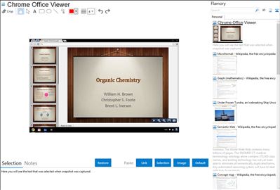 Chrome Office Viewer - Flamory bookmarks and screenshots