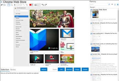 Chrome Web Store - Flamory bookmarks and screenshots