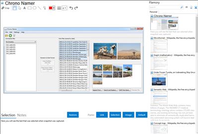 Chrono Namer - Flamory bookmarks and screenshots