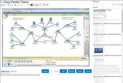 Cisco Packet Tracer - Flamory bookmarks and screenshots