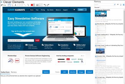Clever Elements - Flamory bookmarks and screenshots