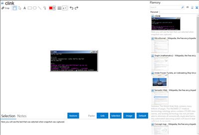 clink - Flamory bookmarks and screenshots