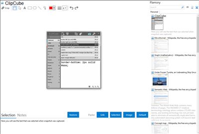 ClipCube - Flamory bookmarks and screenshots