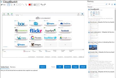 CloudBuckIt - Flamory bookmarks and screenshots