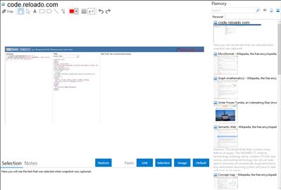 code.reloado.com - Flamory bookmarks and screenshots