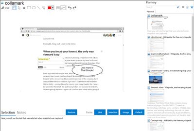 collamark - Flamory bookmarks and screenshots