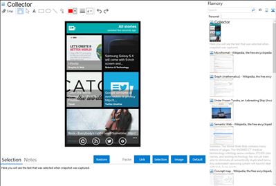 Collector - Flamory bookmarks and screenshots