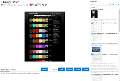 Color Hunter - Flamory bookmarks and screenshots
