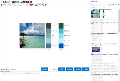 Color Palette Generator - Flamory bookmarks and screenshots