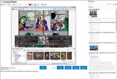 ComicRack - Flamory bookmarks and screenshots