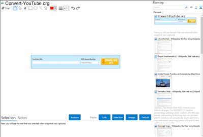 Convert-YouTube.org - Flamory bookmarks and screenshots