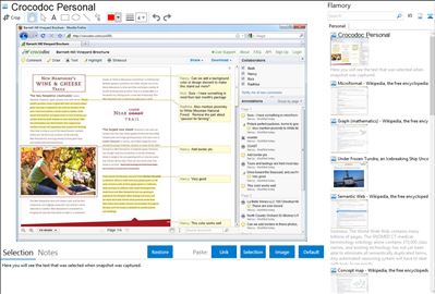 Crocodoc Personal - Flamory bookmarks and screenshots