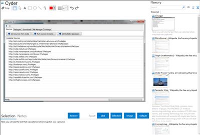 Cyder - Flamory bookmarks and screenshots