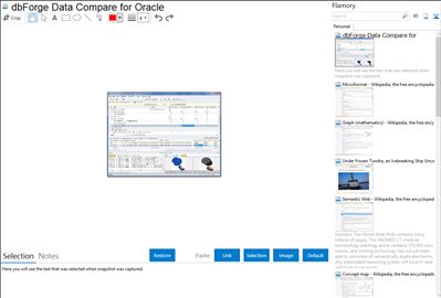 dbForge Data Compare for Oracle - Flamory bookmarks and screenshots