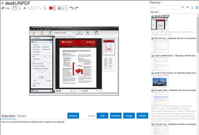 deskUNPDF - Flamory bookmarks and screenshots