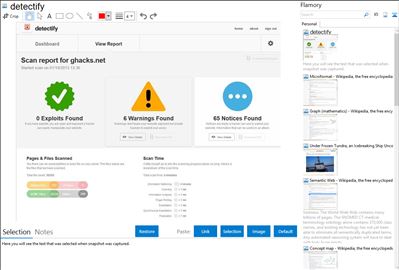 detectify - Flamory bookmarks and screenshots