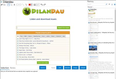Dilandau - Flamory bookmarks and screenshots