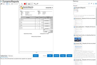 DynamicReports - Flamory bookmarks and screenshots