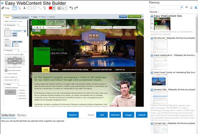Easy WebContent Site Builder - Flamory bookmarks and screenshots